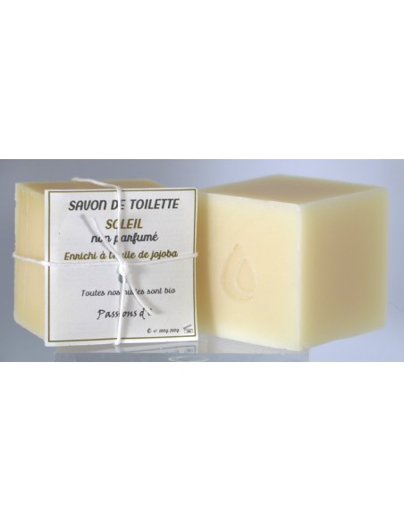 Savon artisanal  au jojoba, sans conservateur, sans colorant et sans parfum