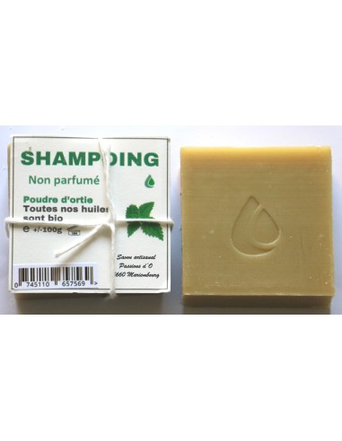 Solid shampoo - Nettle - fragrance free