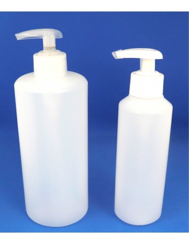 Lege plastieke fles met pomp van 250 ml