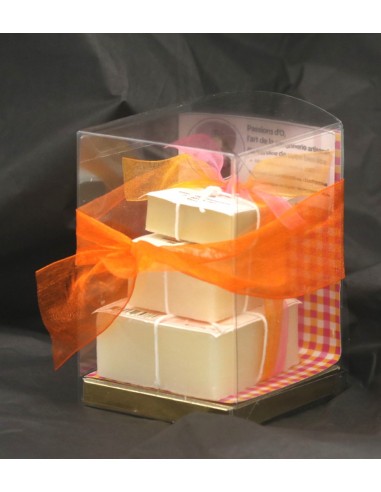 Cool gift of 3 handmade soaps