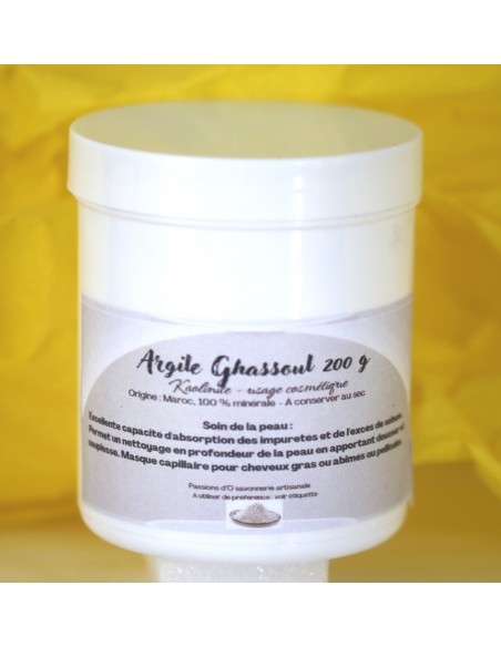 Argile ghassoul surfine en poudre