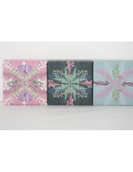 handcrafted soaps presented in a box handcrafted soaps presented in a box