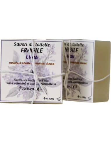 Savon de toilette Fragile - Lilas
