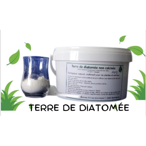 Terre de Diatomée non  calcinée