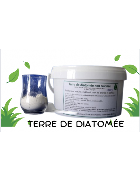 Terre de Diatomée non  calcinée