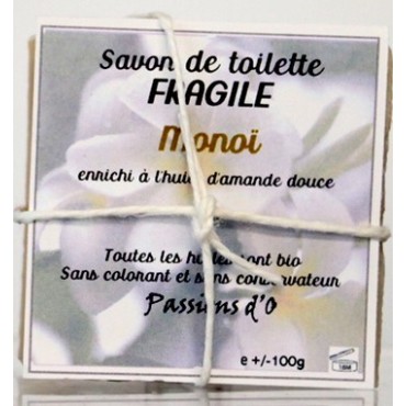 handcrafted bamboo-scented soap