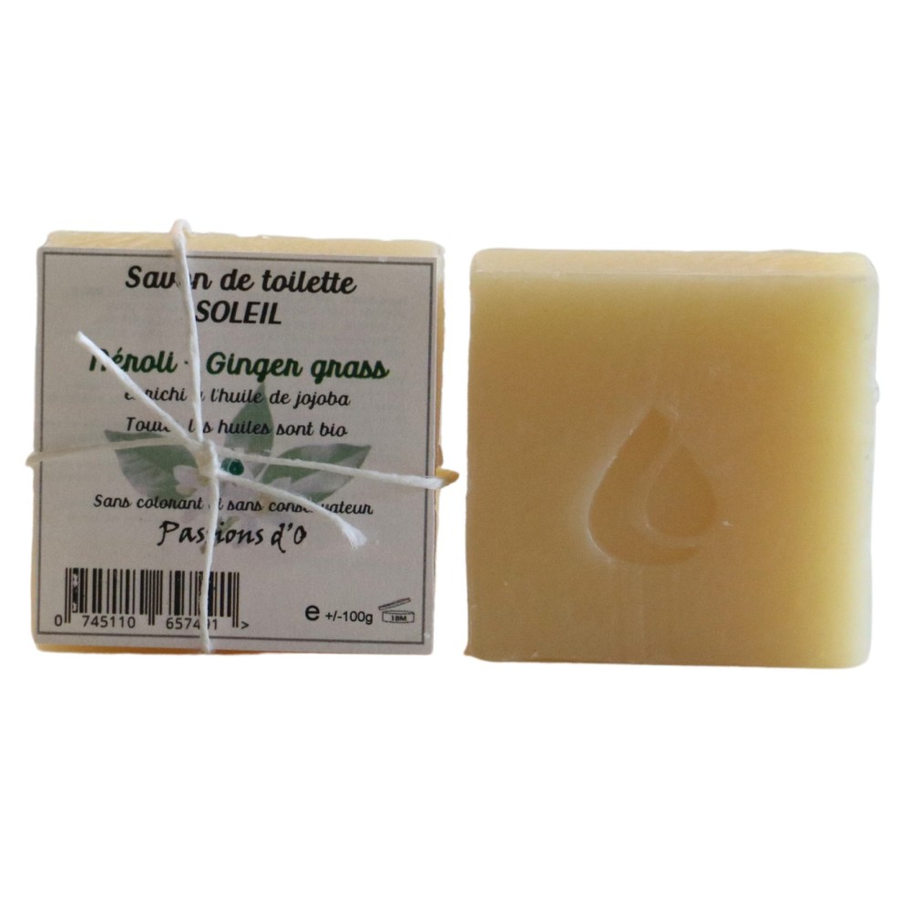Handcrafted Neroli and Ginger Grass Soap – Natural Softness and Freshness