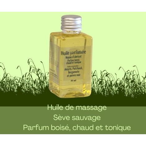 Huile de massage