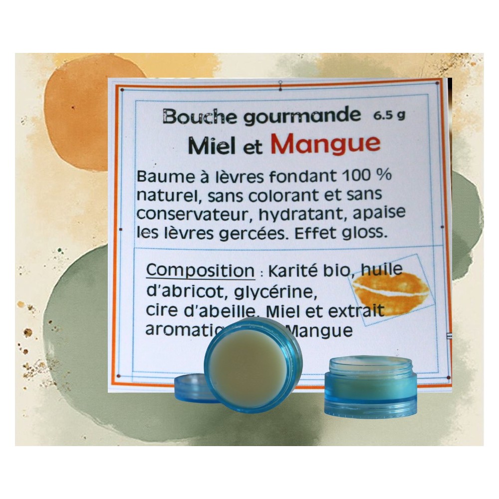 Lip balm Gourmet mouth Mango