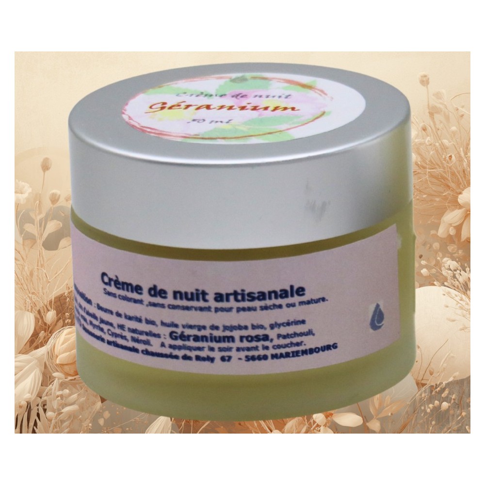 Crême de soin aux  huiles essentielles  50 ml