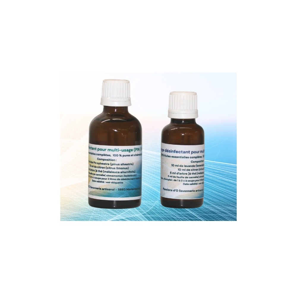 mixture of essential oils to make its multi-purpose product