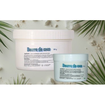 Beurre de coco bio format : 100 et 300g