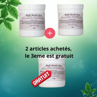 Argile de kaolin blanche