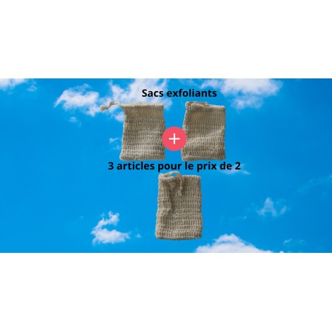 Cópia de Sac à savon exfoliant