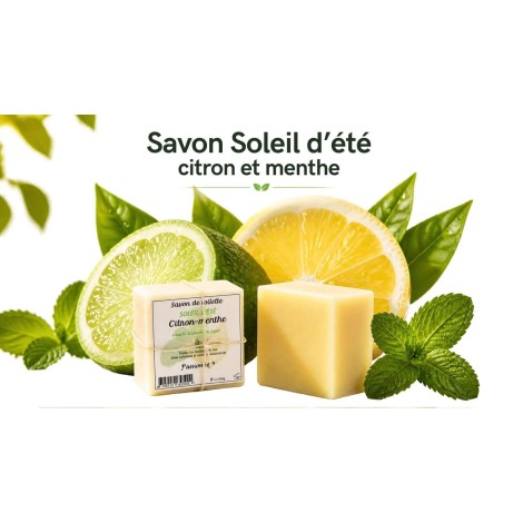 Jabón artesanal, 100 % natural