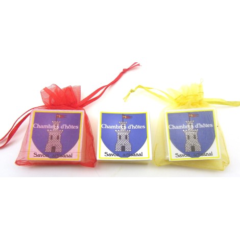 100 ambachtelijke gasten zepen van 12g