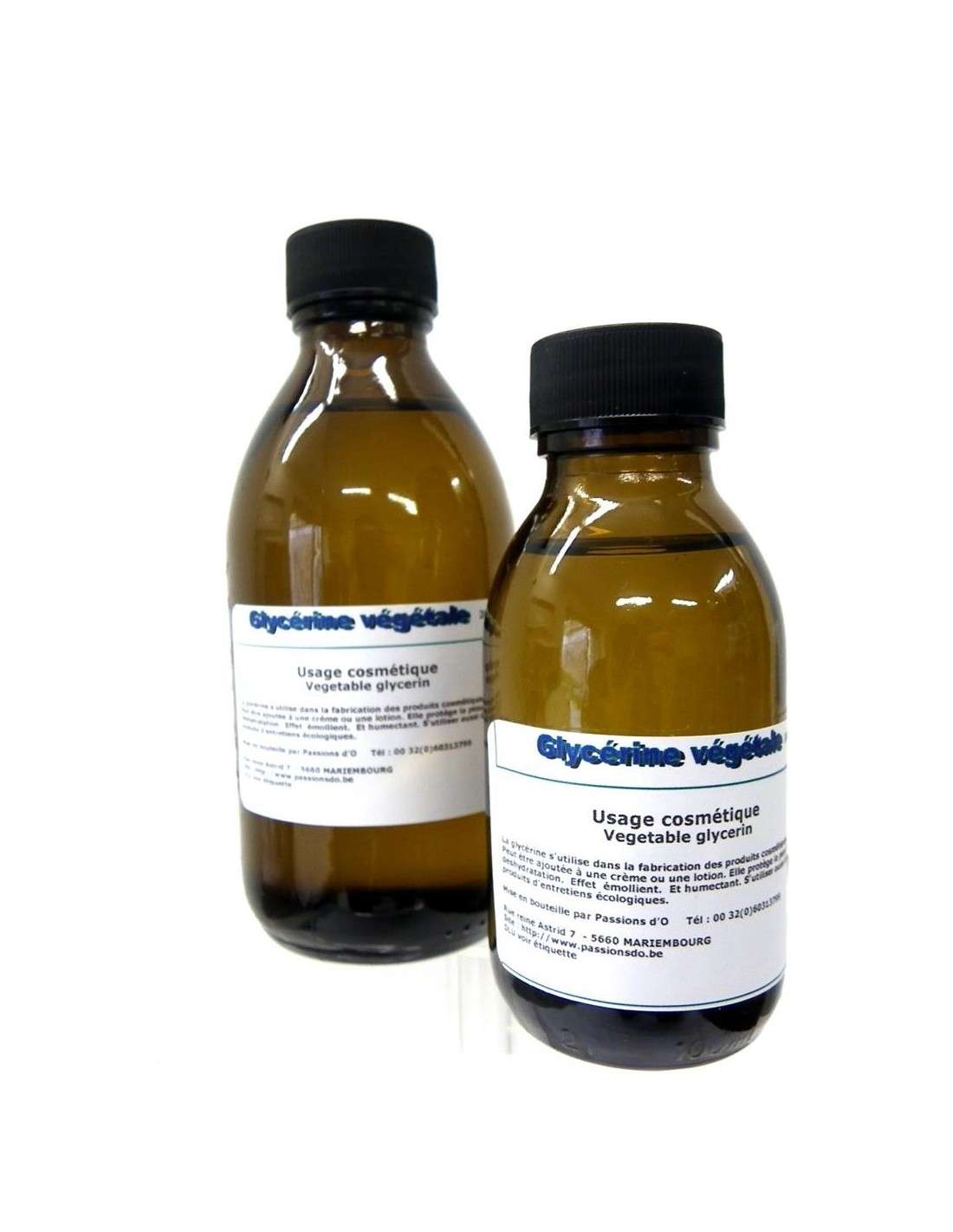 Glycérine végétale pour préparation cosmétique - GLYCBIO100
