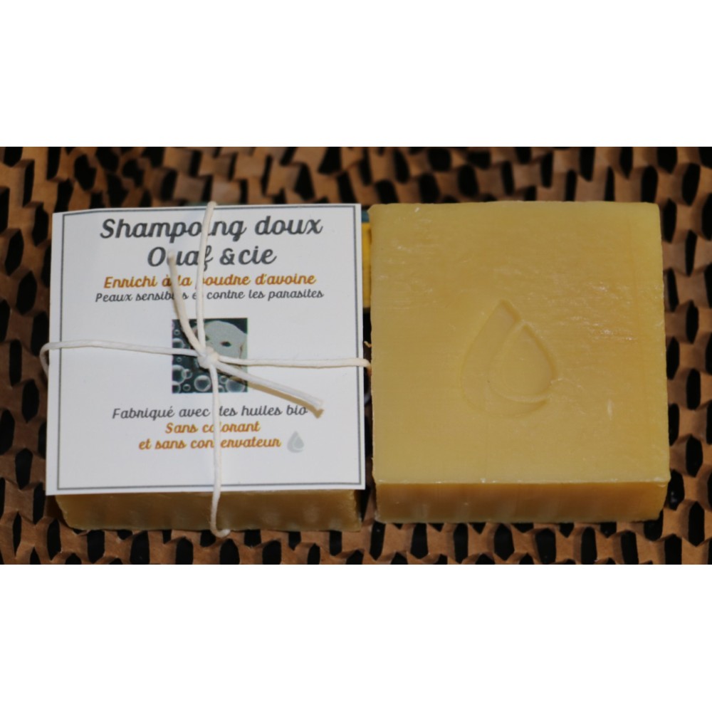 Gentle shampoo for furry animals