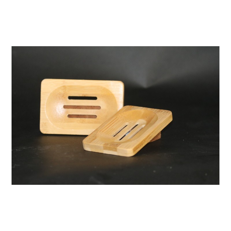 porte-savon en bambou