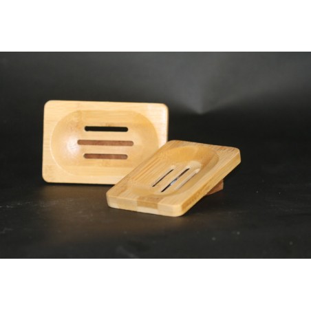 Bamboe zeepschaal 8x12cm Bamboe zeepschaal 8x12cm