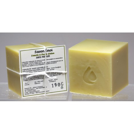 sabão artesanal 100% natural, sem corante, sem conservante, sem perfume, feito na Bélgica
