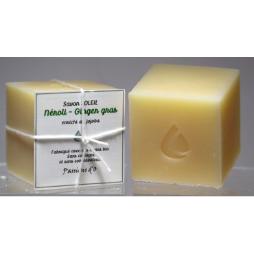 sapone artigianale Sole alle oli essenziali di neroli e ginger grass