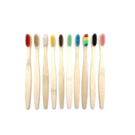 brosse à dent, manche en bambou