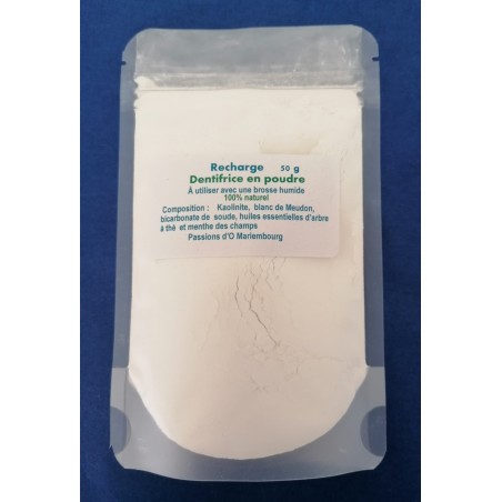recharge Dentifrice en poudre  50 g