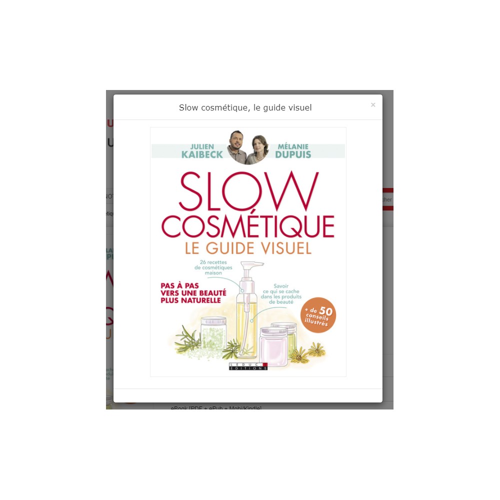 Slow cosmetics: The visual guide by Julien Kaibeck