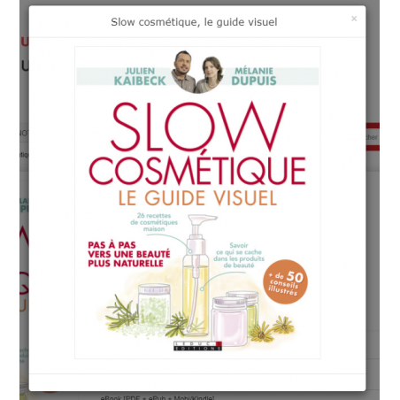 Slow cosmétique : Le guide visuel de Julien Kaibeck