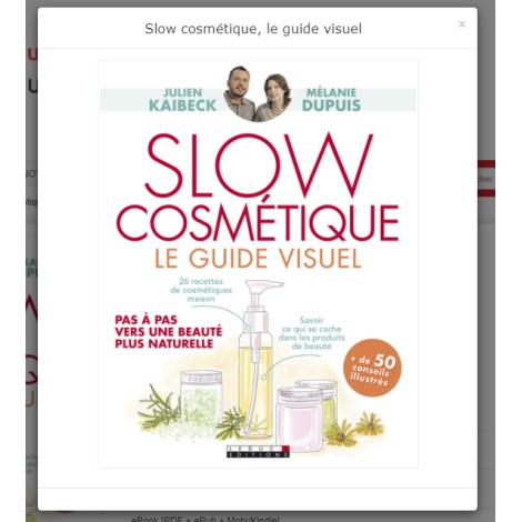 Slow cosmétique : El guía visual de Julien Kaibeck
