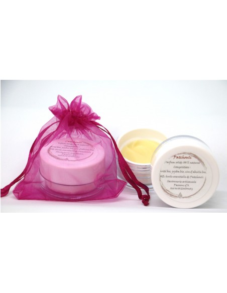 Parfum solide au patchouli (huile essentielle)